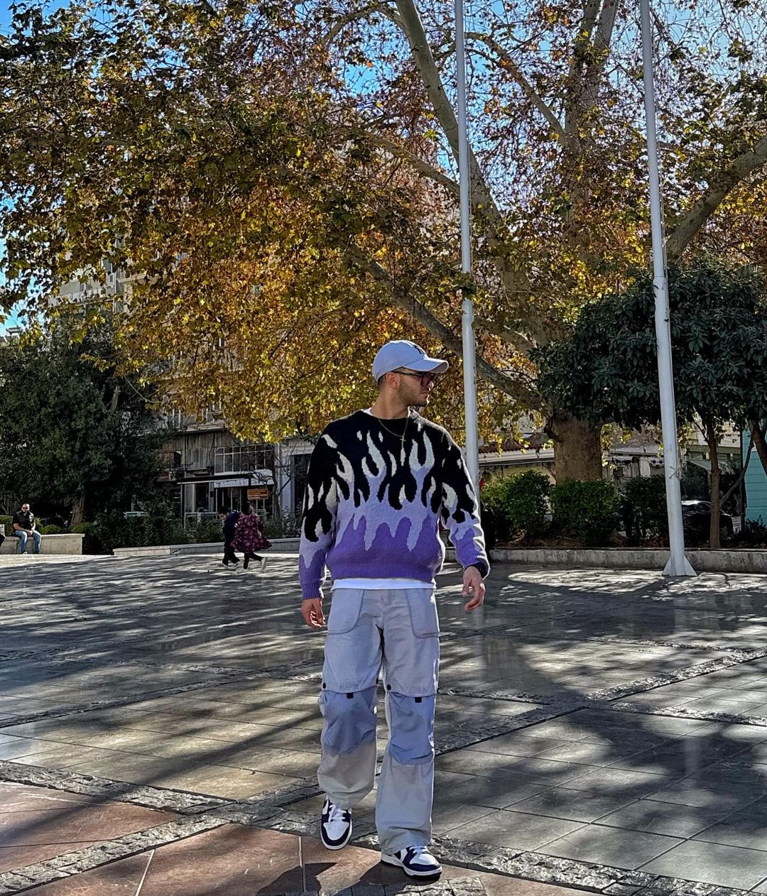 Fire Flame Sweater