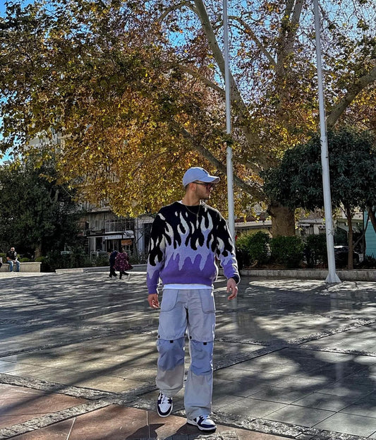 Fire Flame Sweater