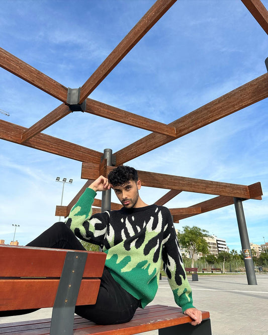 Fire Flame Sweater